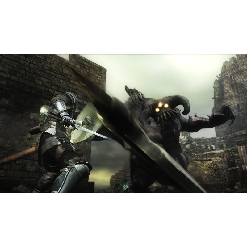 Captura de pantalla del gameplay de Demons Souls para PlayStation 5 mostrando acción intensa y gráficos impresionantes