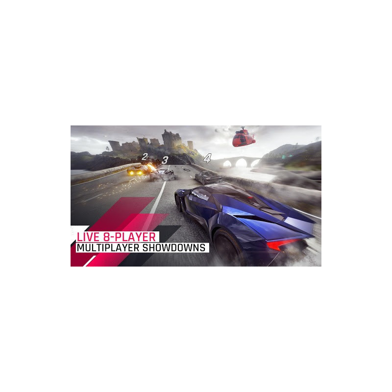 Captura de pantalla del gameplay de Asphalt Legends UNITE Supercharged Edition para PlayStation 5
