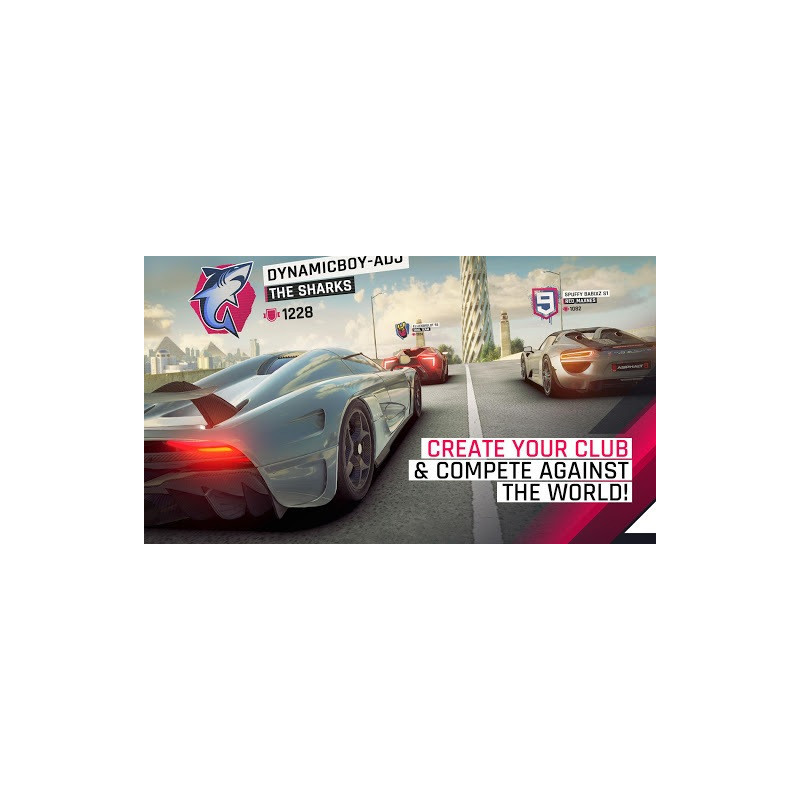 Captura de pantalla del gameplay de Asphalt Legends UNITE Supercharged Edition para PlayStation 5