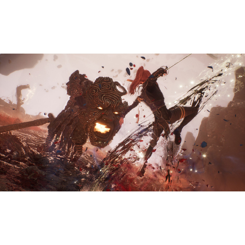 Captura de pantalla del gameplay de Clair Obscur: Expedition 33 para Xbox mostrando acción intensa en el juego.