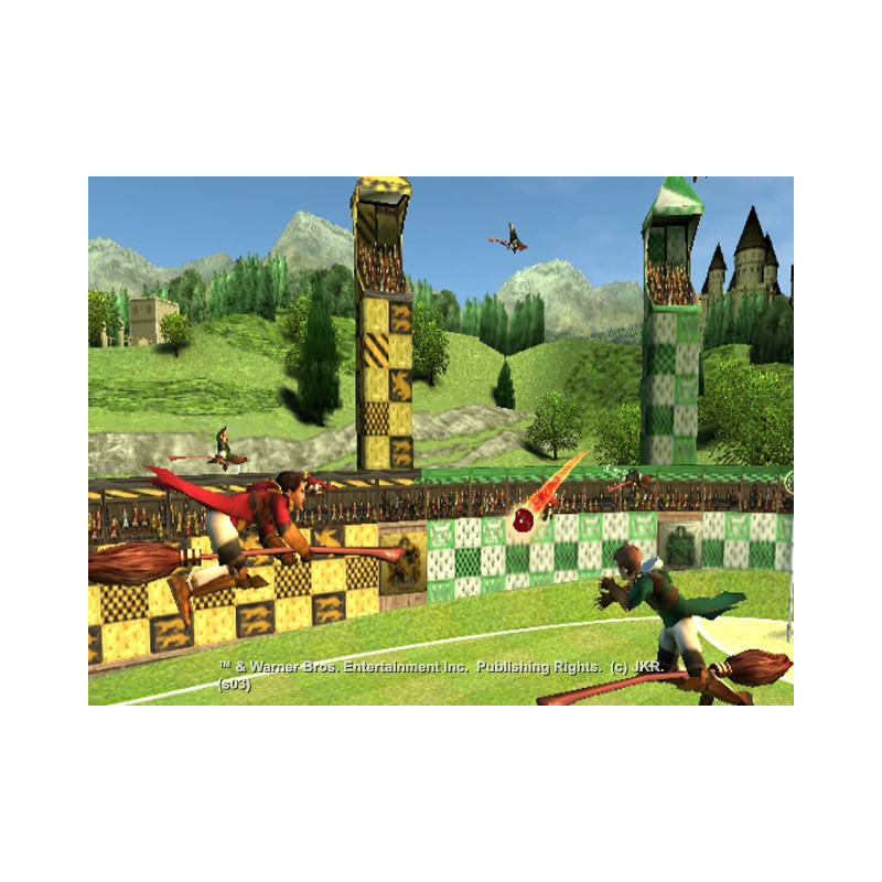 Captura de pantalla del gameplay de Harry Potter Campeones de Quidditch para PlayStation 4
