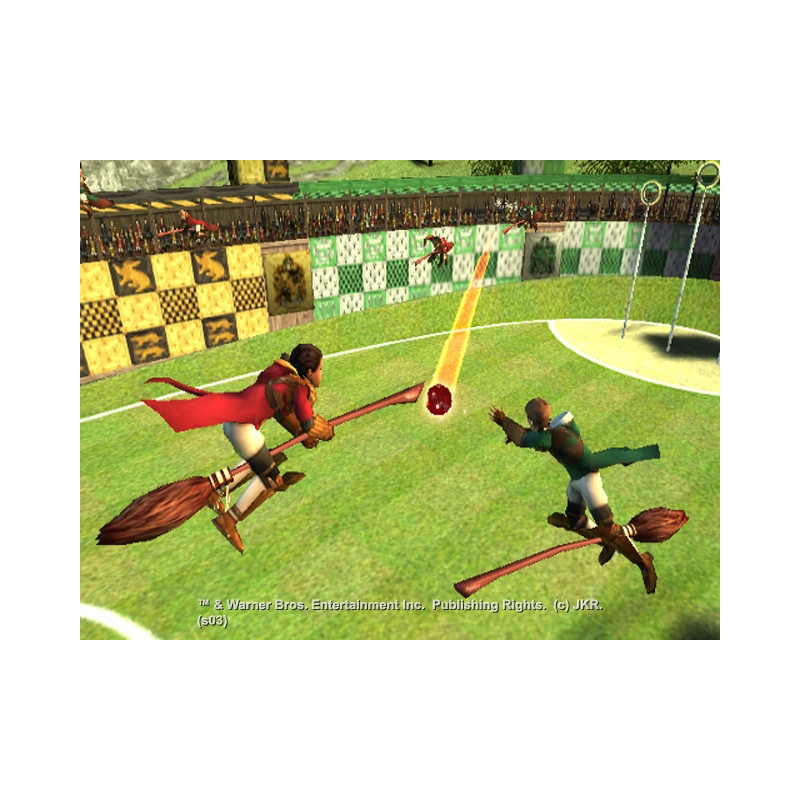Captura de pantalla del gameplay de Harry Potter Campeones de Quidditch para PlayStation 4
