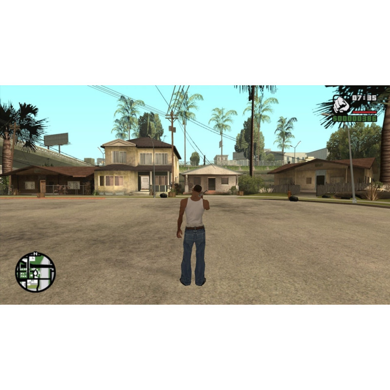 Captura de pantalla del gameplay de Grand Theft Auto: The Trilogy para PlayStation 4 mostrando acción intensa