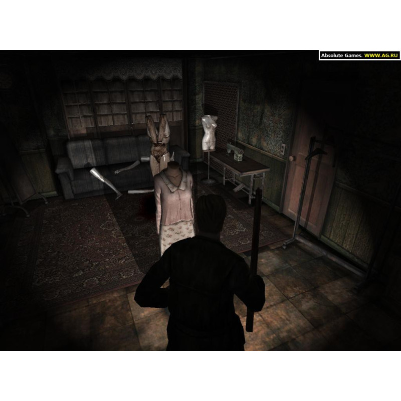 Captura de pantalla del gameplay de SILENT HILL 2 para PlayStation 5 mostrando una escena de terror atmosférico
