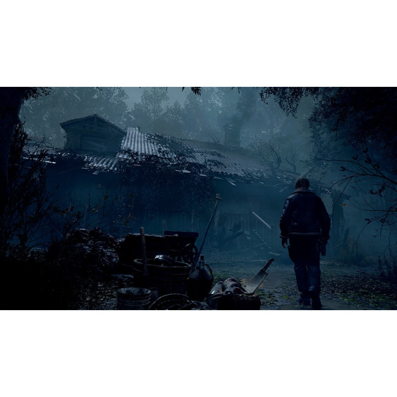 Captura de pantalla del gameplay de Resident Evil 4 Remake para PlayStation 5 mostrando acción intensa y gráficos mejorados