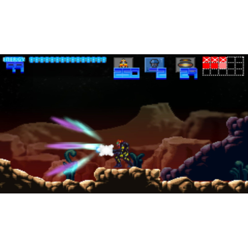 Captura de pantalla del gameplay de Metroid Dread para Nintendo Switch mostrando acción intensa y gráficos vibrantes