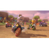 Captura de pantalla del gameplay de Mario Kart 8 Deluxe para Nintendo Switch mostrando una emocionante carrera