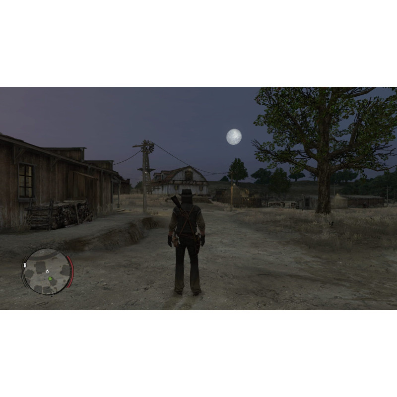Captura de pantalla del gameplay de Red Dead Redemption en Nintendo Switch mostrando acción en el juego