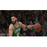 Captura de pantalla del gameplay de NBA 2K25 en Nintendo Switch mostrando acción en la cancha