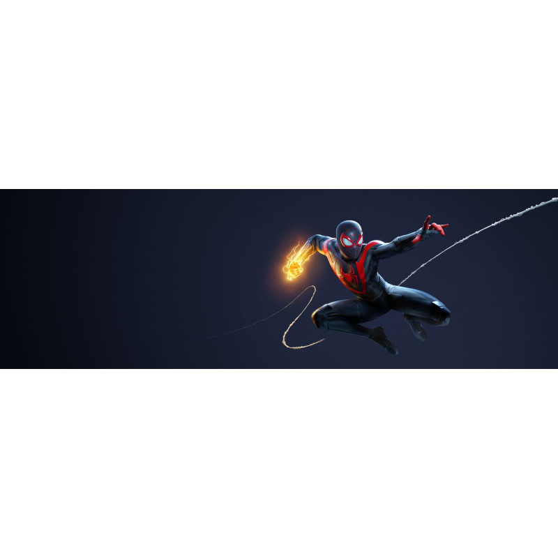 Captura de pantalla del gameplay de Spider-Man: Miles Morales para PlayStation 5 mostrando acción emocionante