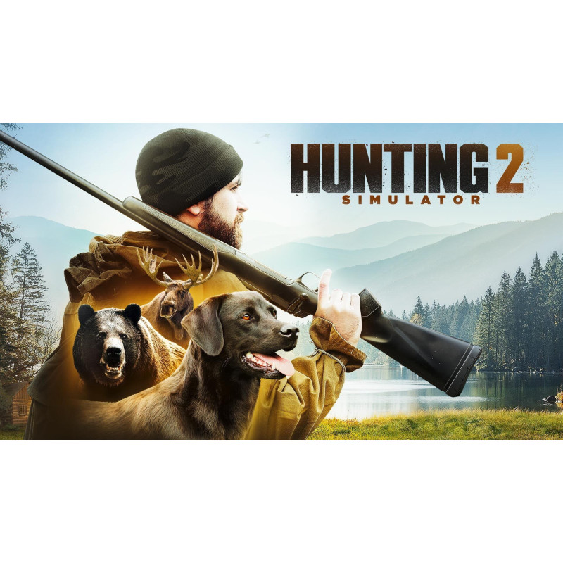Captura de pantalla del gameplay de Hunting Simulator 2 para Nintendo Switch mostrando acción en el campo.
