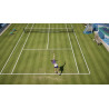 Captura de pantalla del gameplay de Tennis World Tour 2 para Nintendo Switch mostrando un emocionante partido de tenis