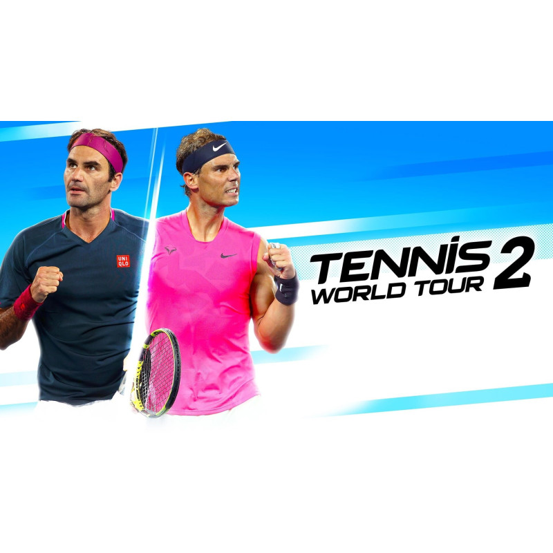 Captura de pantalla del gameplay de Tennis World Tour 2 para Nintendo Switch mostrando un emocionante partido de tenis