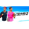 Captura de pantalla del gameplay de Tennis World Tour 2 para Nintendo Switch mostrando un emocionante partido de tenis