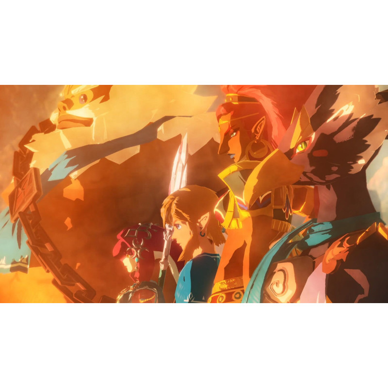 Captura de pantalla del gameplay de Hyrule Warriors La era del destiempo para Nintendo Switch