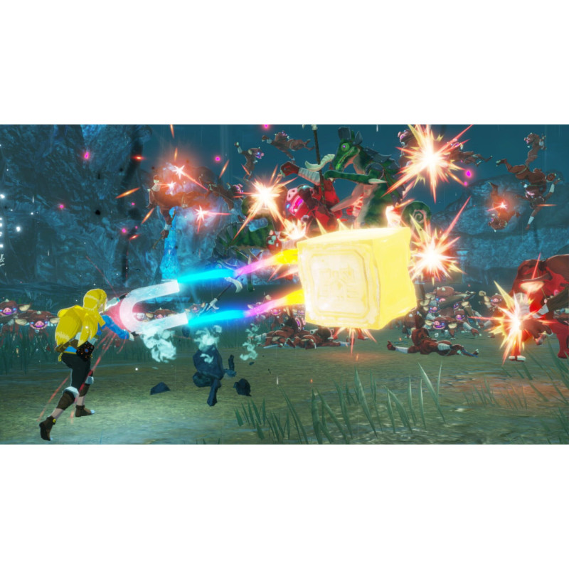 Captura de pantalla del gameplay de Hyrule Warriors La era del destiempo para Nintendo Switch