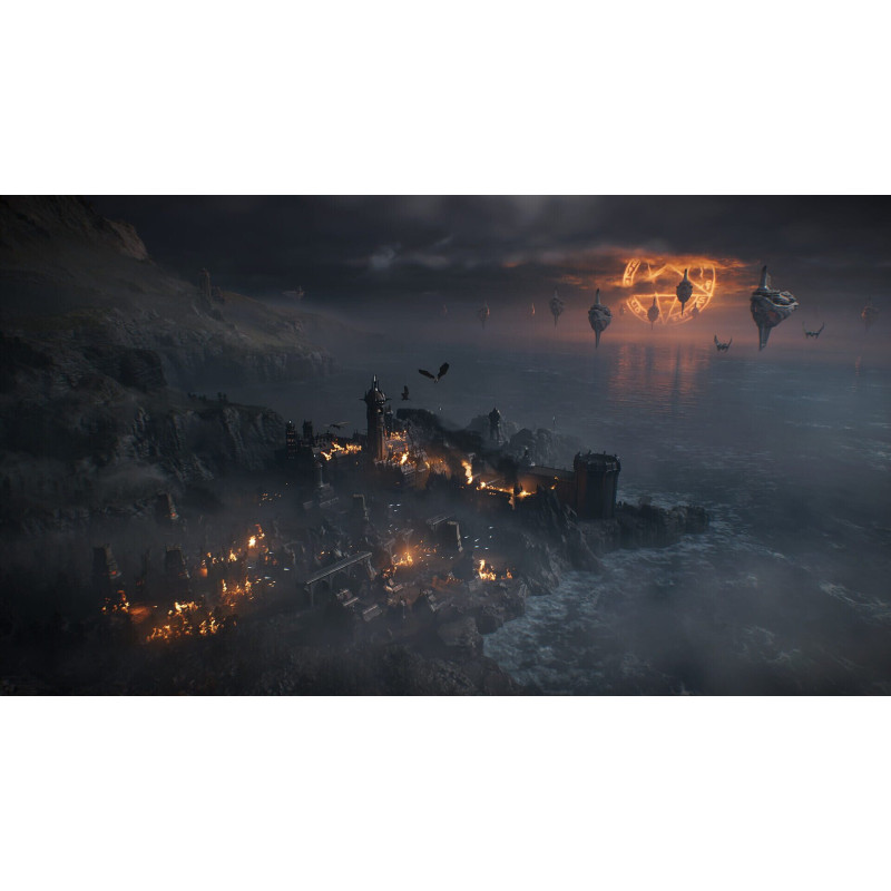 Captura de pantalla del gameplay de DOOM: THE DARK AGES para PlayStation 5 mostrando acción intensa y gráficos impresionantes
