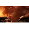 Captura de pantalla del gameplay de Skydances Behemoth para PlayStation 5 mostrando acción intensa en el juego.