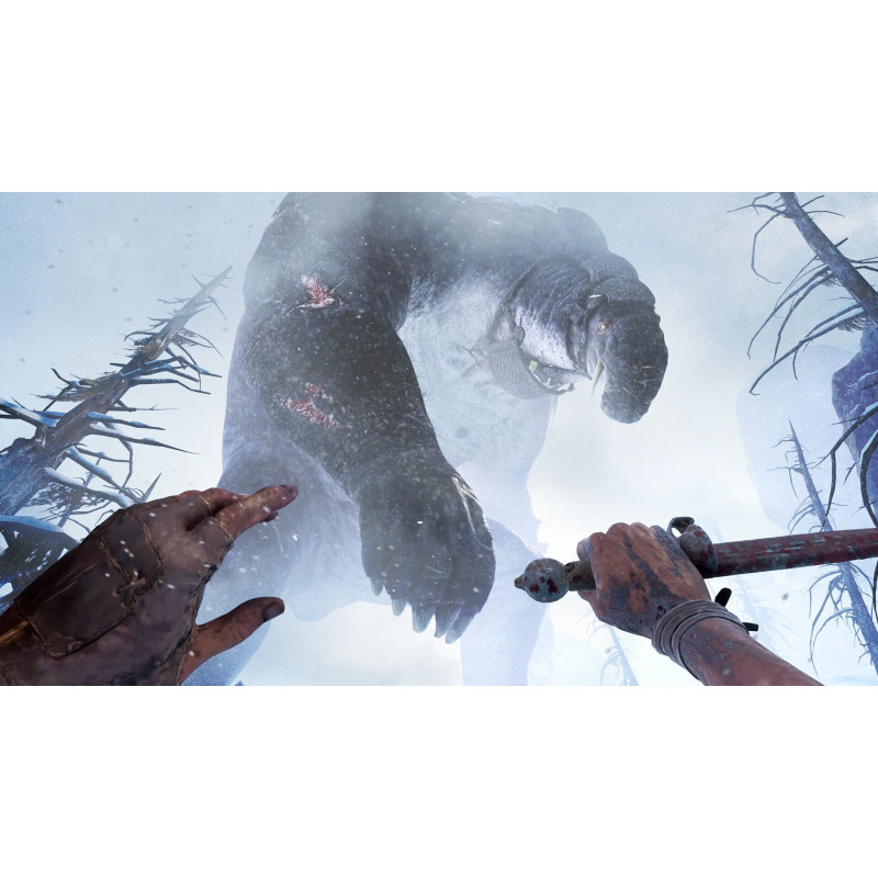Captura de pantalla del gameplay de Skydances Behemoth para PlayStation 5 mostrando acción intensa en el juego.