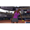 Captura de pantalla del gameplay de Top Spin 2K25 para PlayStation 5 mostrando un emocionante partido de tenis.