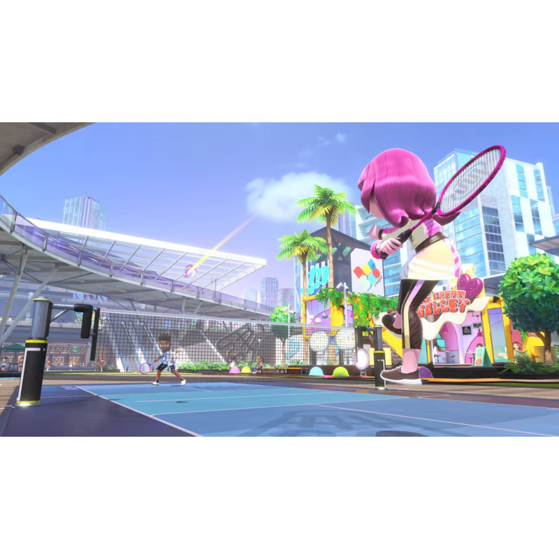 Captura de pantalla del gameplay de Nintendo Switch Sports para Nintendo Switch mostrando acción deportiva en el juego