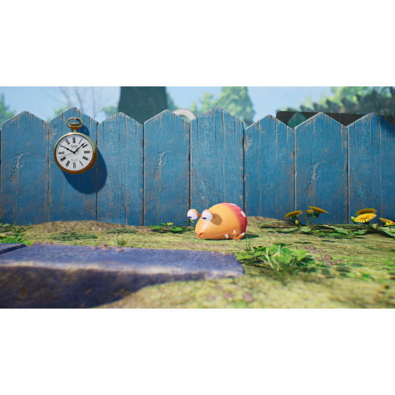 Captura de pantalla del gameplay de Pikmin 4 para Nintendo Switch mostrando acción y estrategia en el juego.