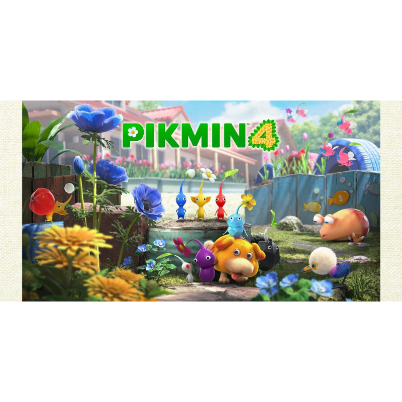 Captura de pantalla del gameplay de Pikmin 4 para Nintendo Switch mostrando acción y estrategia del juego.
