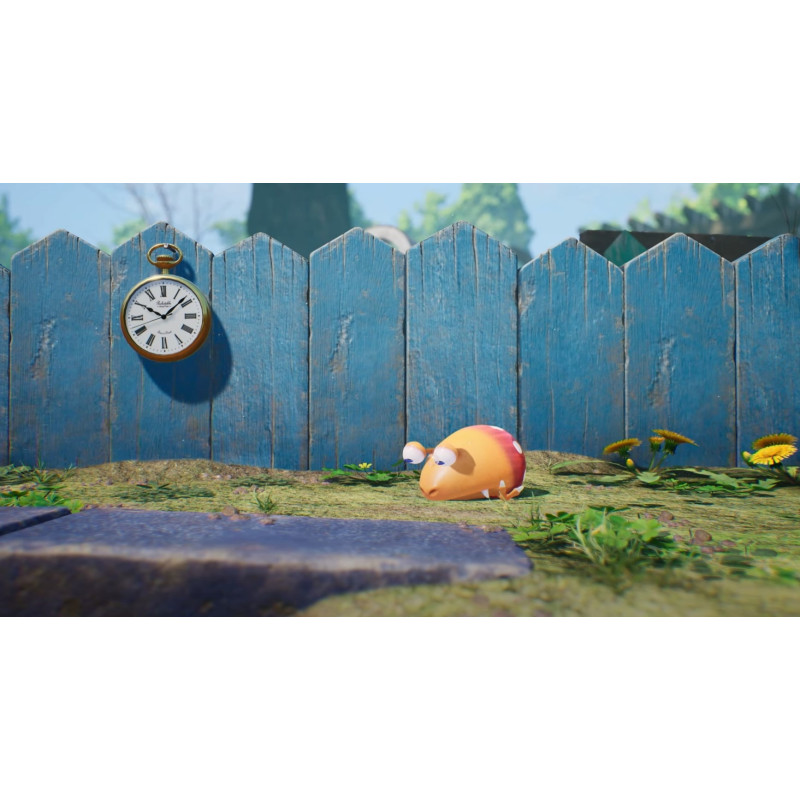 Captura de pantalla del gameplay de Pikmin 4 para Nintendo Switch mostrando acción y estrategia en el juego