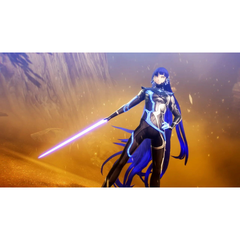 Captura de pantalla del gameplay de Shin Megami Tensei V para Nintendo Switch mostrando acción y personajes del juego