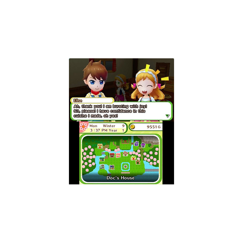 Captura de pantalla del gameplay de Harvest Moon: The Lost Valley & Skytree Village CollectorS para Nintendo Switch