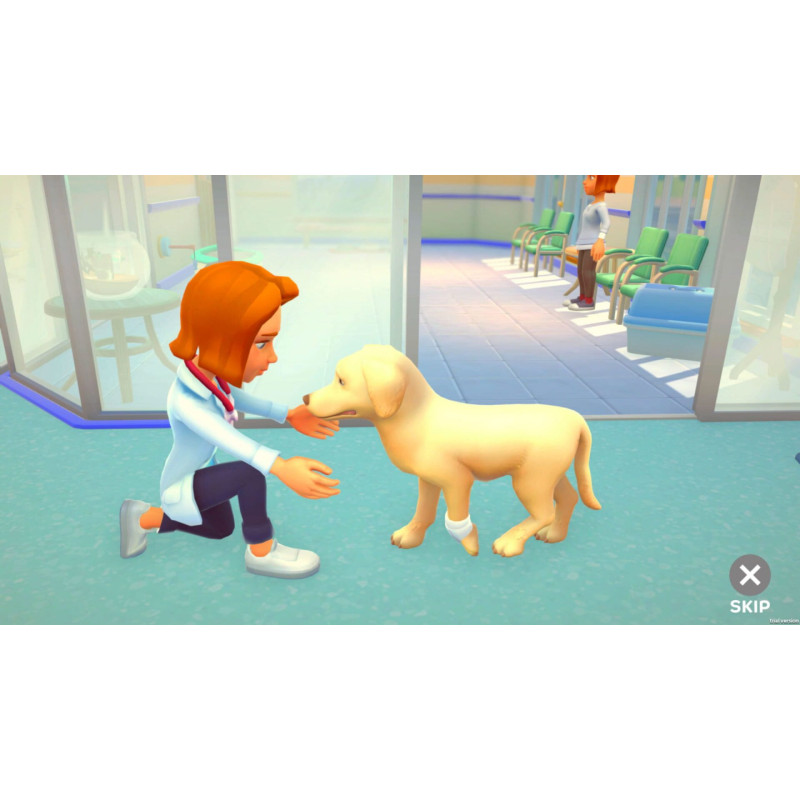 Captura de pantalla del gameplay de My Universe: Pet Clinic Cats & Dogs para Nintendo Switch