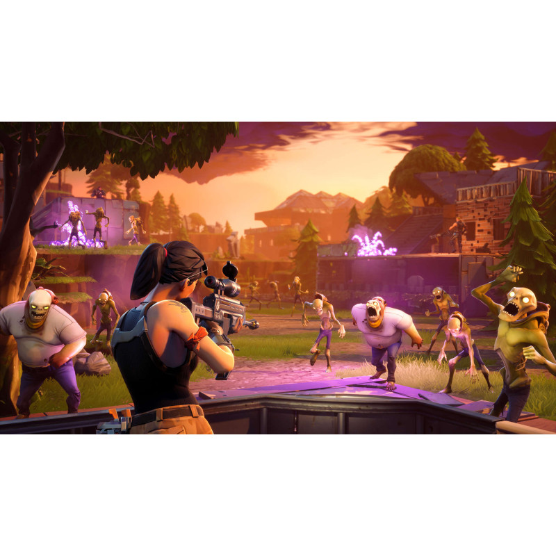 Captura de pantalla del gameplay de Fortnite Pack Transformers para Nintendo Switch