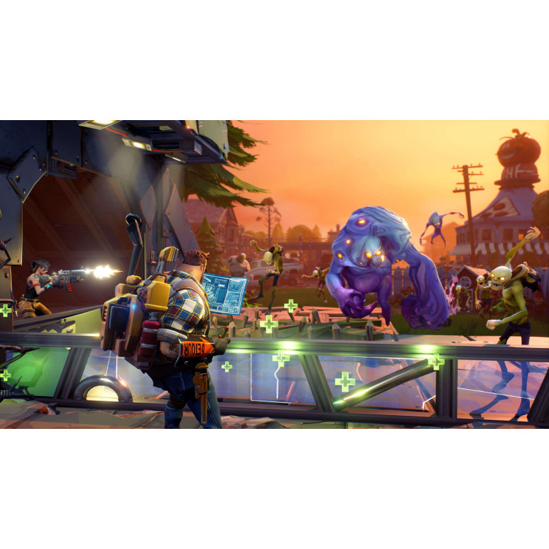 Captura de pantalla del gameplay de Fortnite Pack Transformers en Nintendo Switch