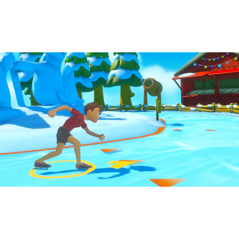 Captura de pantalla del gameplay de 30 Sport Games in 1 para Nintendo Switch mostrando acción deportiva dinámica