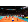 Captura de pantalla del gameplay de Spike Volleyball para PlayStation 4 mostrando acción en la cancha