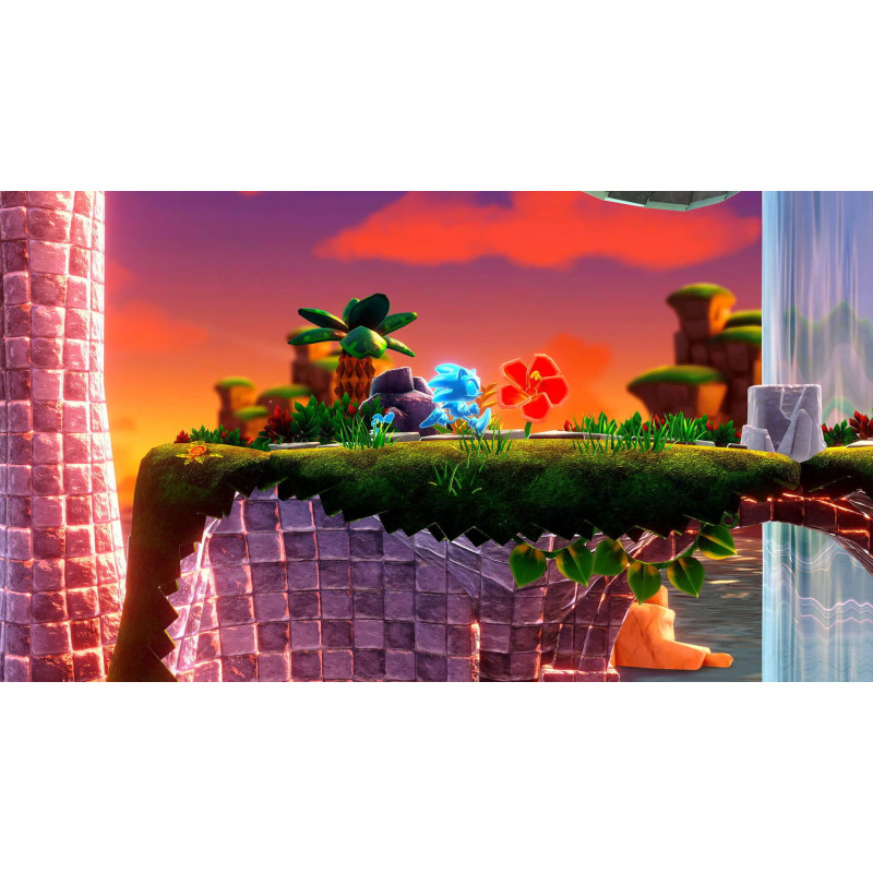 Captura de pantalla del gameplay de Sonic Superstars en PlayStation 5 mostrando acción emocionante y gráficos vibrantes