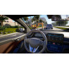 Captura de pantalla del gameplay de Taxi Life: A City Driving Simulator para PlayStation 5 mostrando acción en la ciudad
