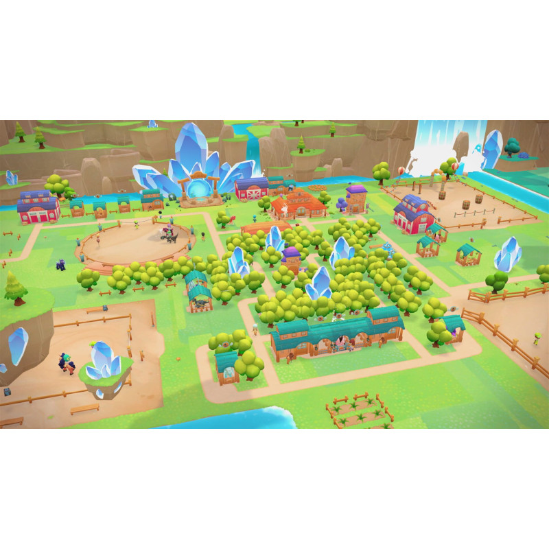 Captura de pantalla del gameplay de My Fantastic Ranch para PlayStation 5 mostrando la jugabilidad y gráficos.