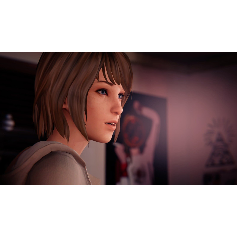 Captura de pantalla del gameplay de Life is Strange Collection para PlayStation 5 mostrando una escena emotiva del juego