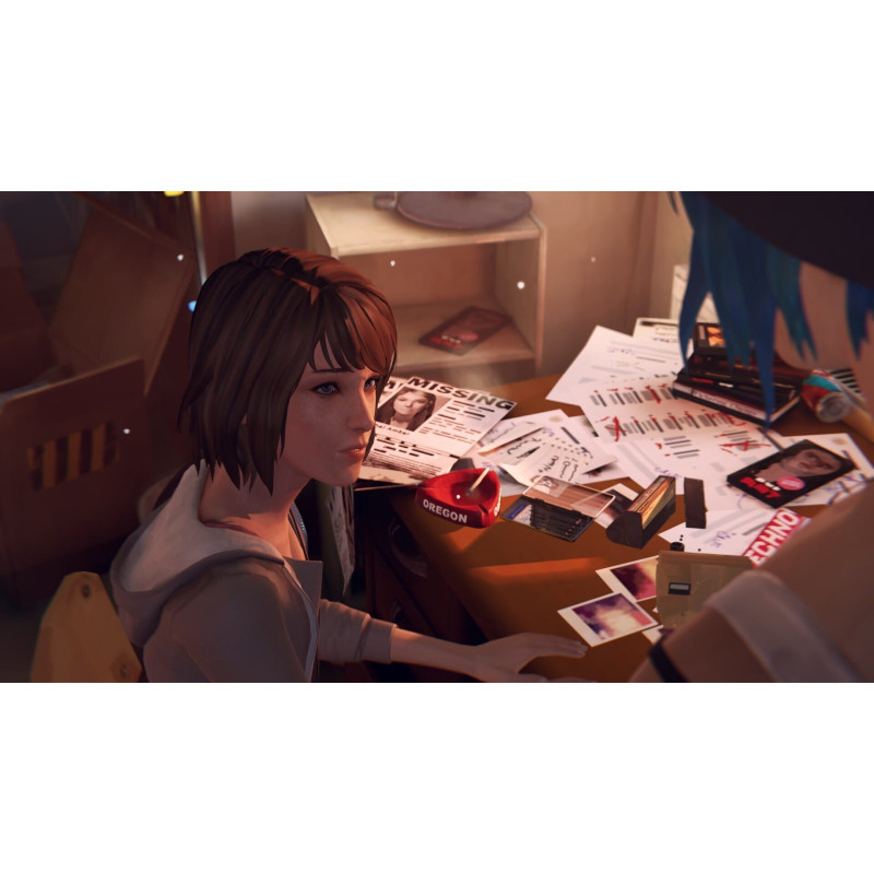 Captura de pantalla del gameplay de Life is Strange Collection para PlayStation 5 mostrando una escena emocional del juego