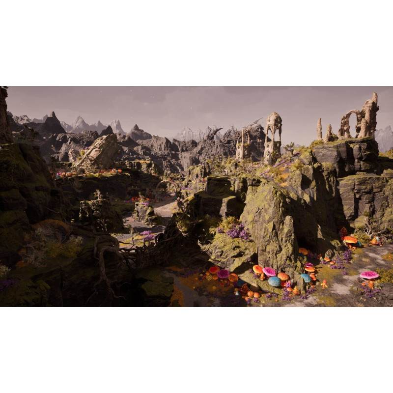 Captura de pantalla del gameplay de Avowed para Xbox mostrando acción y gráficos impresionantes