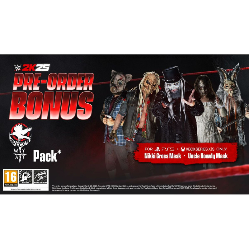 Videojuego PlayStation 5 Sony WWE 2K25