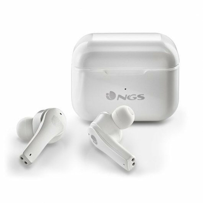 Auriculares Bluetooth NGS ARTICABLOOMWHITE Blanco Negro