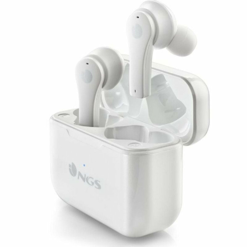 Auriculares Bluetooth NGS ARTICABLOOMWHITE Blanco Negro