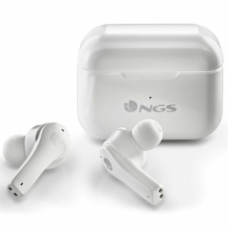 Auriculares Bluetooth NGS ARTICABLOOMWHITE Blanco Negro