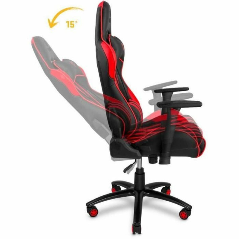 Silla Gaming Yenkee SABOTAGE - YGC 100RD Negro