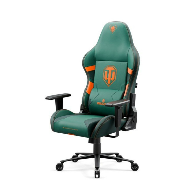 Silla Gaming Diablo Chairs Diablo X-One 2.0 World of Tanks Azul Verde