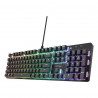 Teclado Gaming Trust GXT 871 Zora Negro Multicolor QWERTY Qwerty US