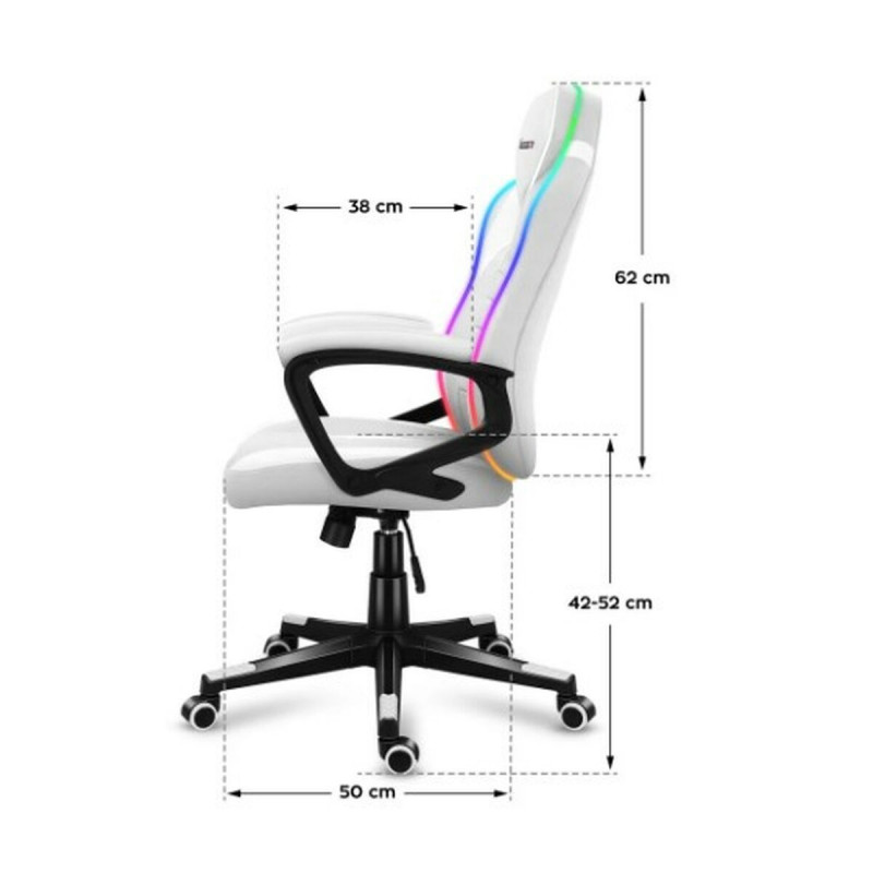 Silla Gaming Huzaro Force 2.5 Blanco