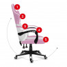Silla Gaming Huzaro HZ-Force 4.4 Pink Mesh